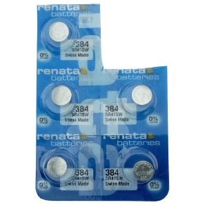 Батарейки SR41/384/G3 Renata silver по 5 шт/цена за 1 бат.# - фото