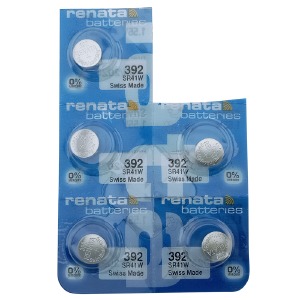 Батарейки SR41/392/G3 Renata silver по 5 шт/цена за 1 бат. - фото