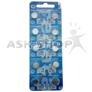 Батарейки SR927/395/G7 Renata silver по 10 шт/цена за 1 бат. - фото