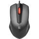 Компьютерная мышка проводная USB Defender Expansion MB-753 3 кнопки/1200DPI блистер черная 1,8м - фото 1
