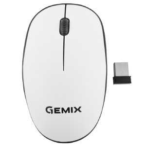 Компьютерная мышка беспроводная Gemix GM195 белая - фото