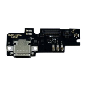 Разъем зарядки (Charger connector) Meizu Mi4с/Mi4s  на плате с микрофоном и компонентами - фото