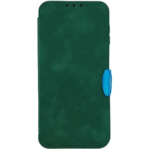 Чехол-книжка Book Cover Samsung A12/A125/A127/M12 темно-зеленый - фото