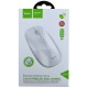 Компьютерная мышка беспроводная Hoco GM15 4 кнопки/BT3.0+5.0/USB 2.4GHz/800-1600DPI белая (11) - фото 1