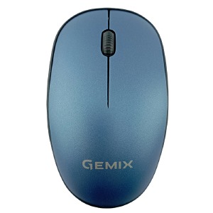 Компьютерная мышка беспроводная Gemix GM195 синяя - фото