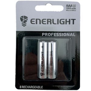 Аккумуляторы Enerlight AAA R3 по 2 шт(мизинчиковые) 1000mA/цена за 1 бат. - фото