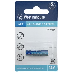 Батарейки 27A Westinghouse(USA) (сигнализация) по 5 шт./цена за 1 бат. - фото