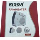 Тепловентилятор Rigga FR017 1000W/2000W - фото 1