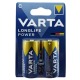 LR14 Батарейки Varta High Energy Longlife Power  щелочная ALKALINE по 2шт/цена за 1 бат. - фото 1