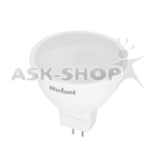 LED лампочка MR16 6W REBEL(EU) AR-0527 12V 3000K теплый свет# - фото
