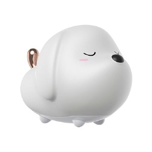 Ночник Baseus Cute series doggie silicone белый - фото