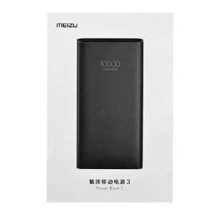 Power bank/Павербанк 10000mA Meizu(ORIG EUROPE) PB04 2xUSB/18w/QC3.0 черный - фото