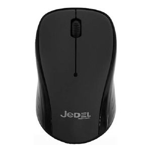 Компьютерная мышка беспроводная Jedel W920  в блистере черная - фото
