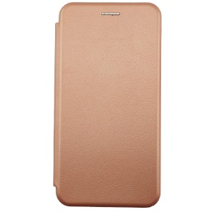 Чехол-книжка Fashion Samsung A12/A125/A127/M12 розовое золото - фото