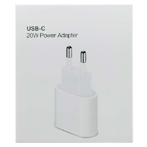 Блочек PD Type-C iPhone 12 20w белый (NOT LOGO) - фото