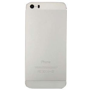 Корпус iPhone 5S серый/белый high copy - фото