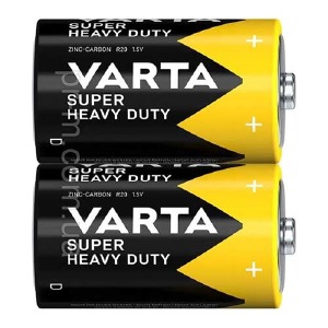 R20 Батарейки Varta Super HD "D" солевые по 2шт/цена за 1 бат. (24) - фото