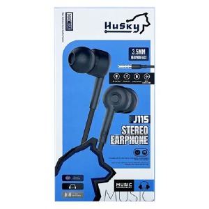 Hands Free 3.5 Husky J115 тканевые белые 1,3м - фото