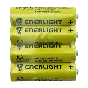 R06 Батарейки Enerlight АА по 4 шт(пальчиковые)/цена за 1 бат. - фото