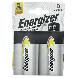 LR20 Батарейки Energizer щелочная по 2 шт/цена за 1 бат. - фото
