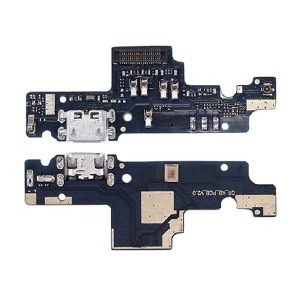 Разъем зарядки (Charger connector) Xiaomi Redmi Note 4x 3/32Gb SnapDragon, с нижней платой, микрофоном и элементами - фото