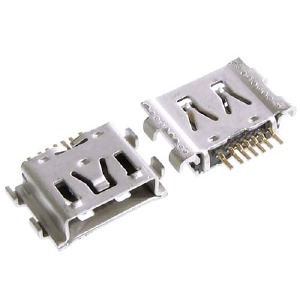 Разъем зарядки (Charger connector)  № 8 MicroUsb универсальный - фото