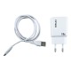 СЗУ Type-C Gerlax A7T 3A-1USB 18w QC3.0 белое 1м - фото 1