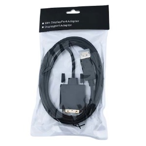 Кабель DisplayPort-DVI 24+1 черный 1,8м - фото