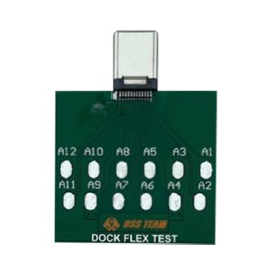 Тестовая плата AIDA DFT- Type-C для проверки контактов разьема Type-C на короткое замыкание - фото