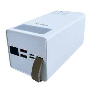 Power bank/Павербанк 50000mA Gerlax P7i белый USB/Type-C LED в т.у - фото