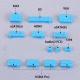 Заглушки от пыли для ноутбуков и пк силиконовые синие - фото 1