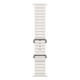 Ремешок для Apple Watch 42/44/45/49mm Ocean Band силиконовый белый ML (9) - фото 1