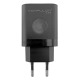 Блочек USB Konfulon C70Q 1USB/22.5W/QC3.0/PD20W черный# - фото 1