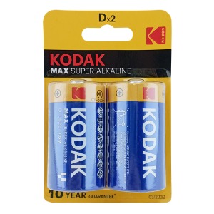 LR20 Батарейки Kodak Max щелочная по 2 шт/цена за 1 бат. - фото