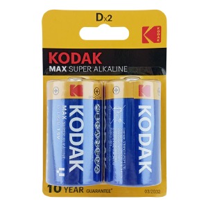 LR20 Батарейки Kodak Max "D" щелочные по 2 шт/цена за 1 бат. - фото