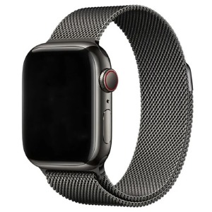 Ремешок для Apple Watch 38/40/41mm Миланская петля графит - фото