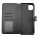 Чехол-книжка Flip Cover LEATHER Redmi Note 12 4G черный - фото 1