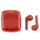 Bluetooth Air Pods Hoco EW15 оранжевые (design 1/2 series) - фото 1