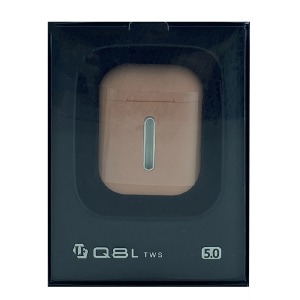 Bluetooth Air Pods Q8L 5.0 touch розовые (design 1/2 series) - фото