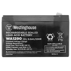 Аккумулятор универсальный Westinghouse (USA) 12V/9Ah - фото