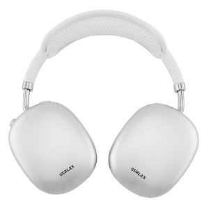 Hands Free большие Bluetooth Gerlax H4 BT5.0/mic/250mAh/Pro max style серебро - фото