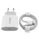 СЗУ Type-C to Type-C Gerlax A8T 3A/PD20W белый  - фото 1