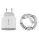 СЗУ Type-C to iPhone Lightning Gerlax A8L 3A/PD20W белый 1м - фото 1