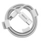 Кабель iPhone PD Type-C to Lightning Gerlax D8L 3A/30W белый 1м - фото 1