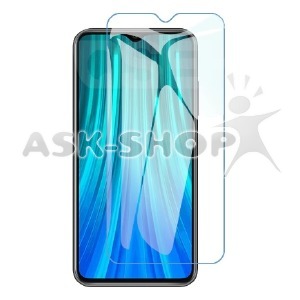 Стекло защитное Xiaomi Redmi Note 8 Pro/Note 9 4G/RM 9 Power/Redmi 9T/Poco M3/Sam A245/A246/универс. 157*72mm/6.53' с вырезом посередине прозр. в т.у. - фото