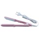 Утюжок керамический для выпрямления волос SX-8006 розовый,фиолетовый - фото 2