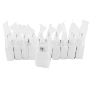 `SET блочков USB Gerlax A3s 3A 18w QC 3.0 1USB белый в т.у. (10ШТ!!! + 1ШТ ПОДАРОК) - фото