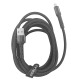 Кабель microUSB Gerlax GD-52V 6А/SUPER CHARGE черный тканевой 2м  - фото 1