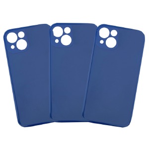 Накладка FULL PROTECTION iPhone 13 Pro Max "Soft touch" Original Blue ultra (без лого) - фото