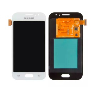 Дисплей для телефона Samsung J110/J1 Ace белый, с тачскрином, модуль, 100% сервис оригинал - фото